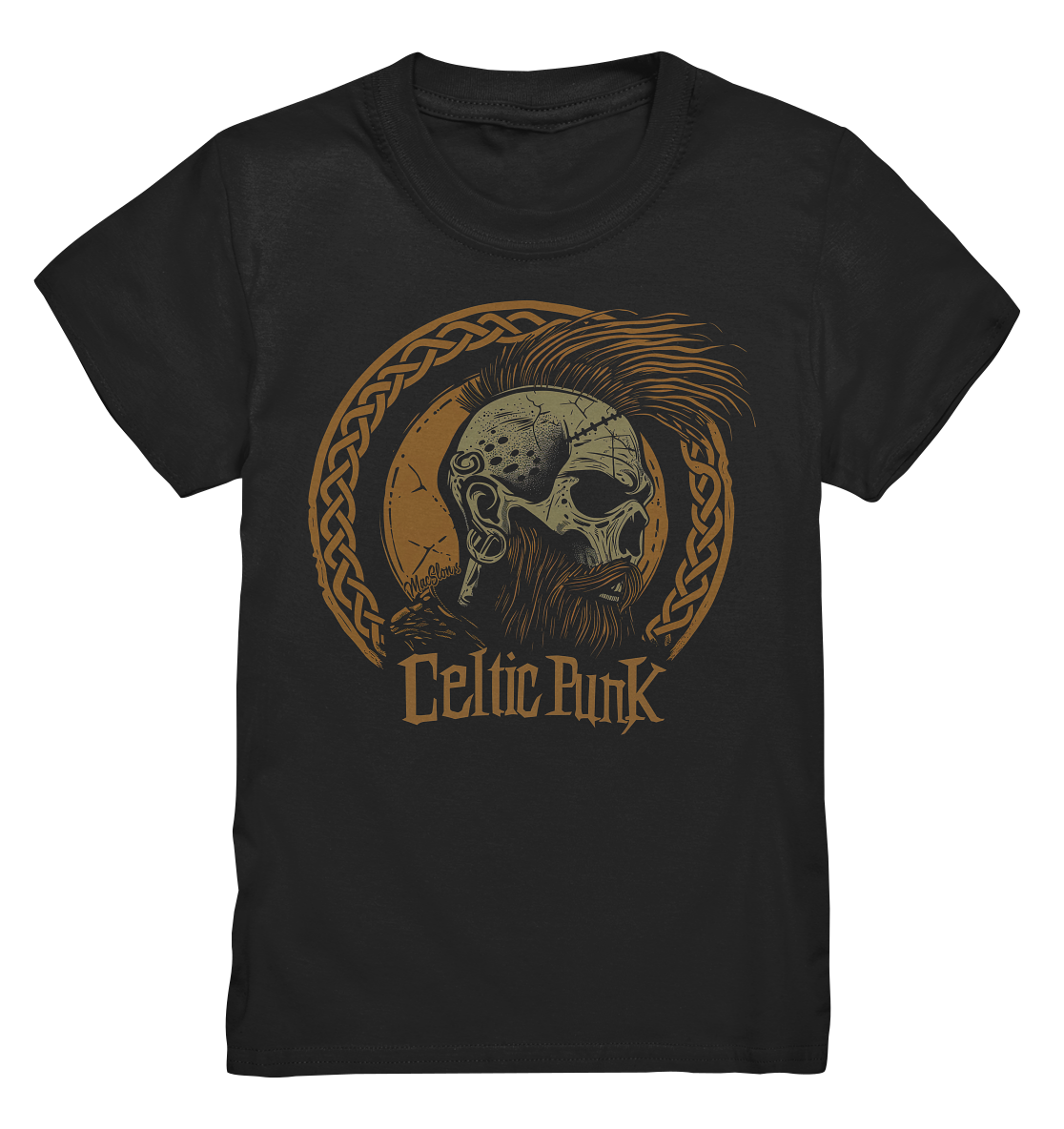 Celtic Punk "Skull / Circle I"  - Kids Premium Shirt