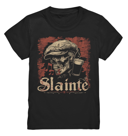 Slainte "Flatcap-Skull II" - Kids Premium Shirt