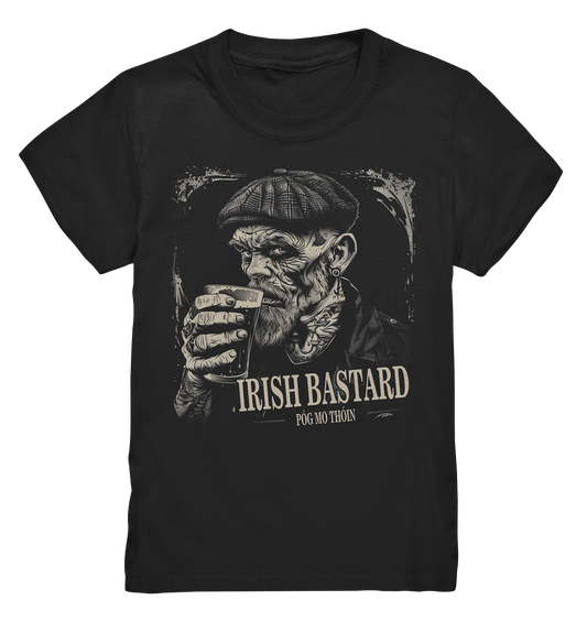 Irish Bastard "Old Irish Man IV" - Kids Premium Shirt