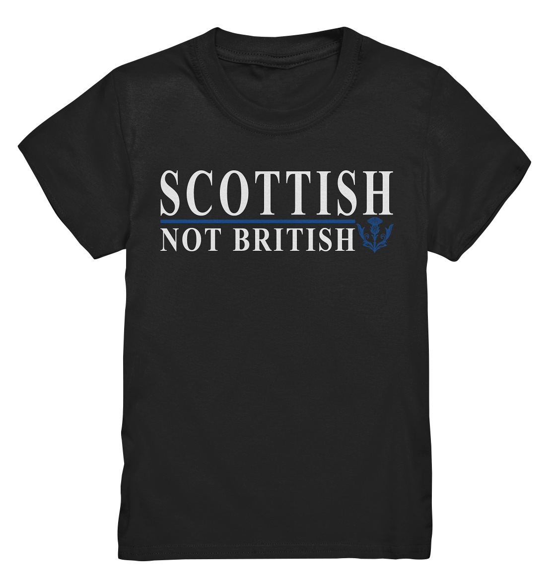 Scottish "Not British" - Kids Premium Shirt