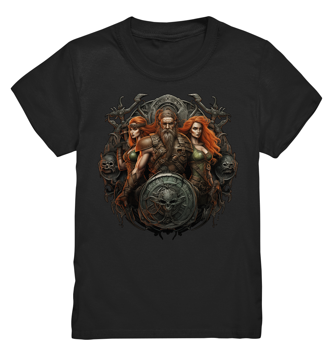 Celtic Warrior "Shield" - Kids Premium Shirt