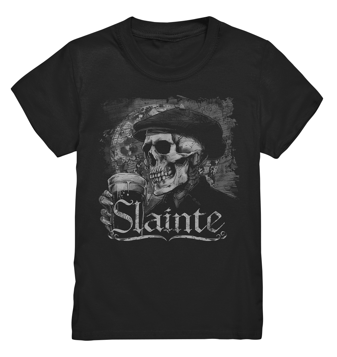 Slainte "Flatcap-Skull I" - Kids Premium Shirt