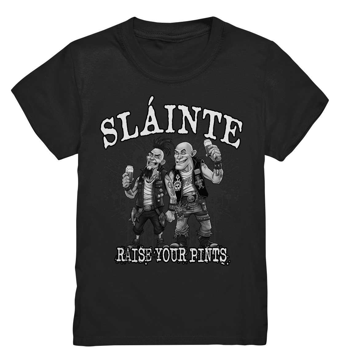 Sláinte "Raise Your Pints IV" - Kids Premium Shirt