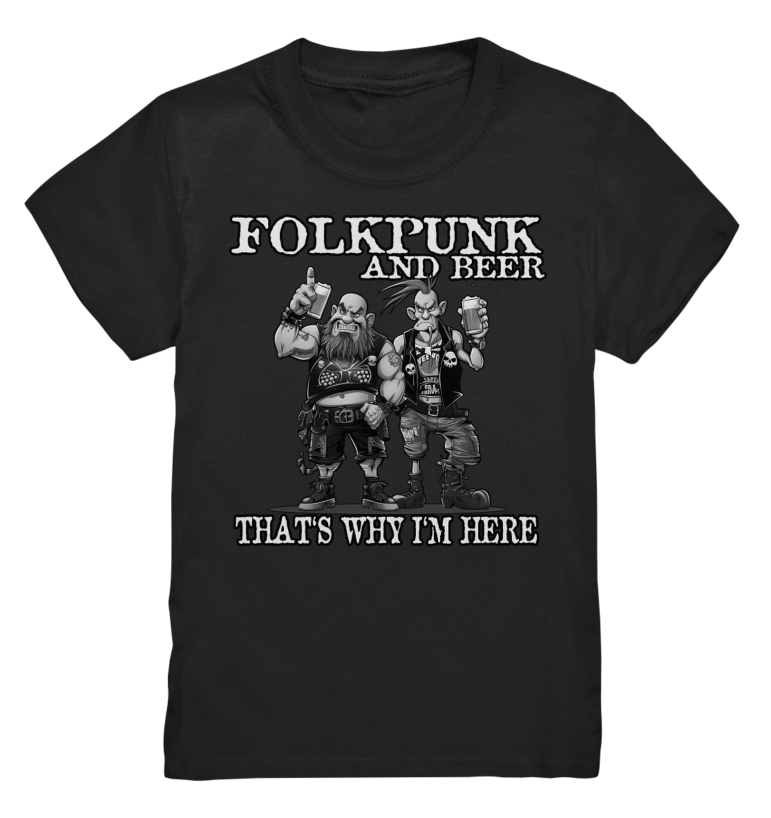 Folkpunk & Beer "That's Why I'm Here III" - Kids Premium Shirt