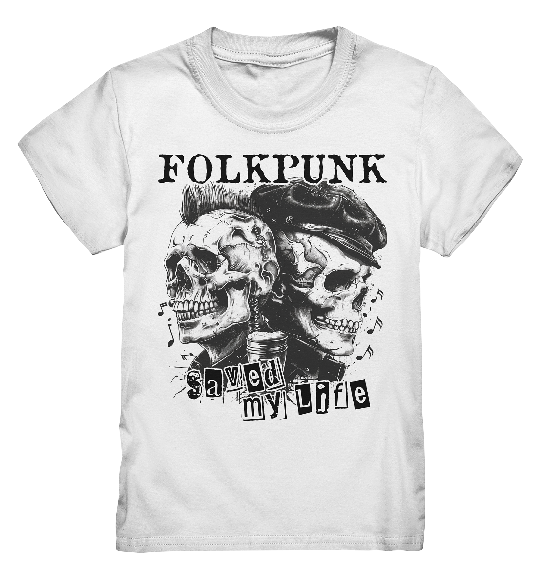 Folkpunk "Saved My Life I" - Kids Premium Shirt