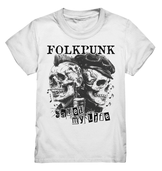 Folkpunk "Saved My Life I" - Kids Premium Shirt