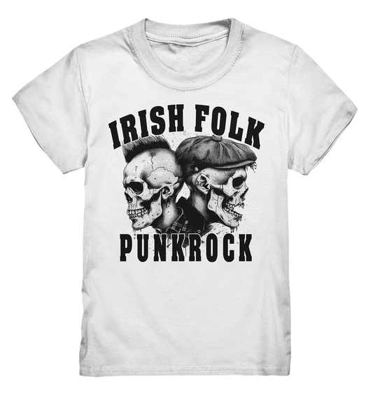 Irish Folk "Punkrock / Skulls" - Kids Premium Shirt