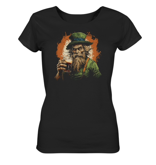 Leprechaun "St. Patrick's Day I" - Ladies Organic Shirt