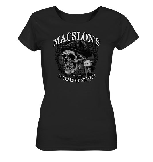 MacSlon's "15 Years Of Service II" - Ladies Organic Shirt