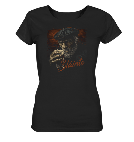 Sláinte "Old Irish Bastard III" - Ladies Organic Shirt