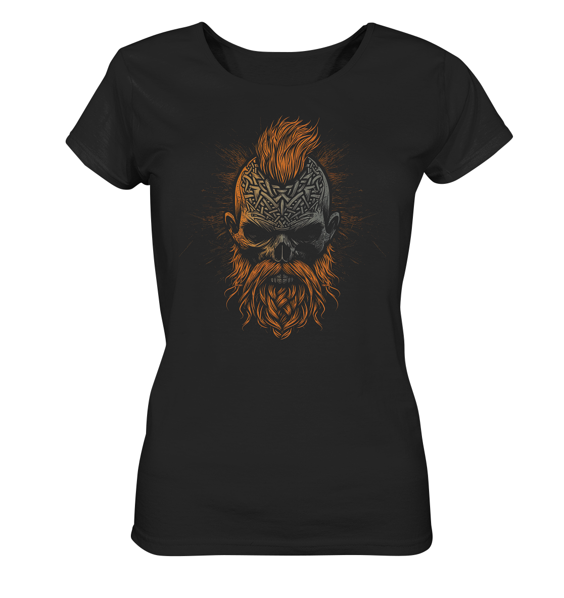 Celtic Warrior "Skull" - Ladies Organic Shirt