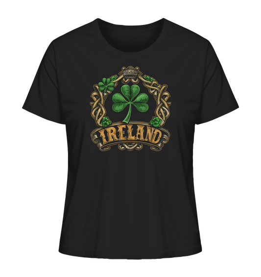 Ireland "Shamrock / Crest III" - Ladies Organic Shirt