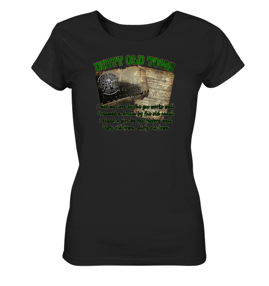 MacSlon's "Dirty Old Town I"  - Ladies Organic Shirt