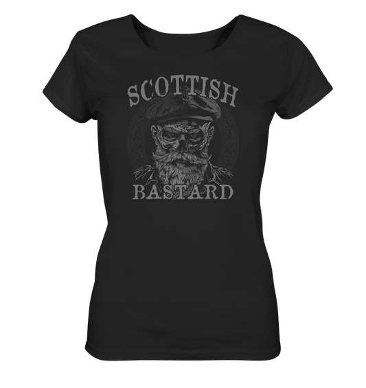 Scottish Bastard "Flatcap Skull I" - Ladies Organic Shirt