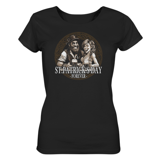 St. Patrick's Day "Forever / Couple" - Ladies Organic Shirt