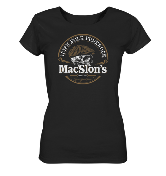 MacSlon's "Estd. 2009 / Irish Folk Punkrock" - Ladies Organic Shirt