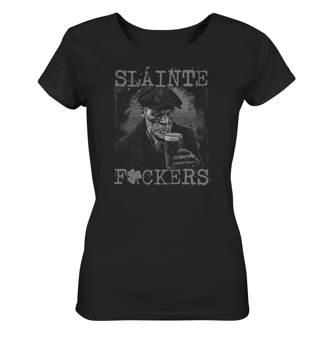 Sláinte "F*ckers / Irish Pub II"  - Ladies Organic Shirt