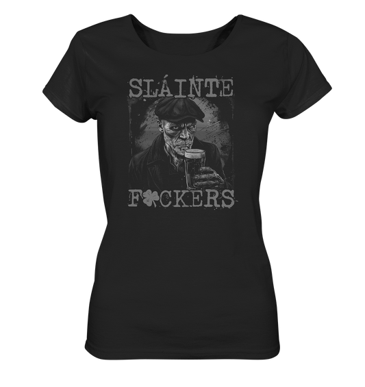 Sláinte "F*ckers / Irish Pub II"  - Ladies Organic Shirt