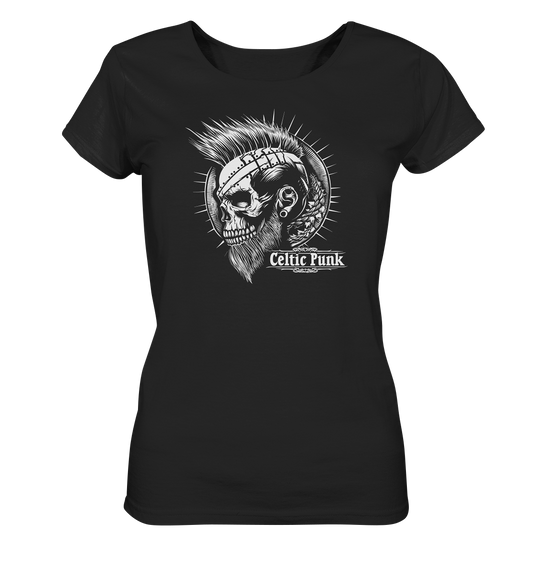 Celtic Punk "Skull IV" - Ladies Organic Shirt