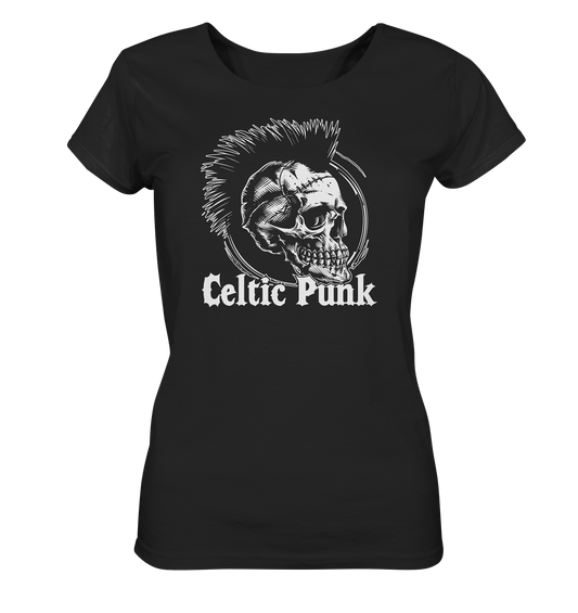 Celtic Punk "Skull III" - Ladies Organic Shirt