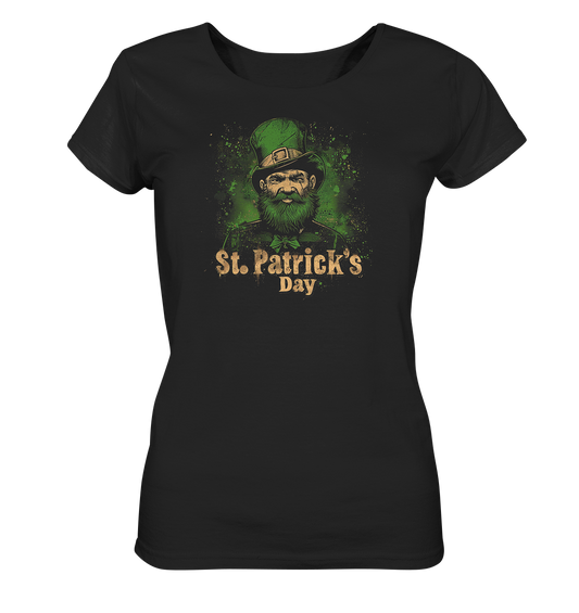 St. Patrick's Day "Leprechaun III" - Ladies Organic Shirt