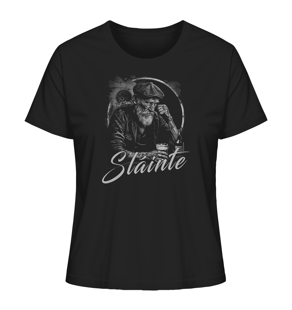 Sláinte "Old Irish Bastard VII" - Ladies Organic Shirt