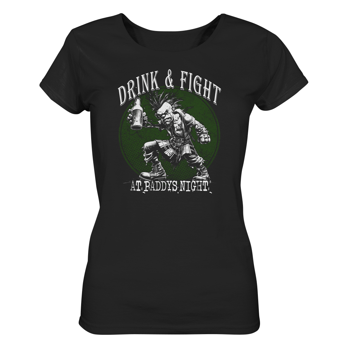 Drink & Fight "At Paddys Night" - Ladies Organic Shirt