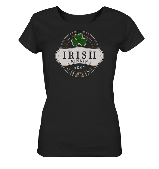 Irish Drinking Army "St. Patrick's Day" - Ladies Organic Shirt