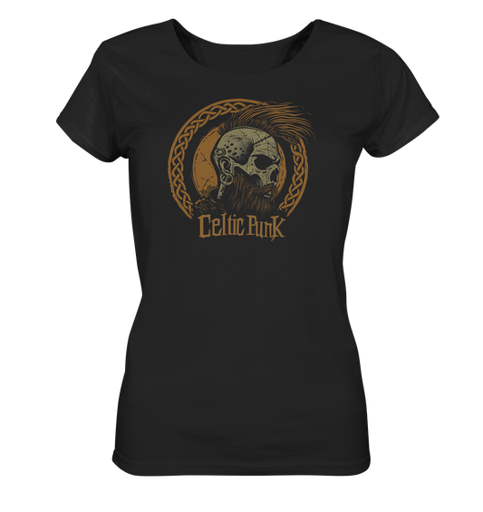 Celtic Punk "Skull / Circle I"  - Ladies Organic Shirt