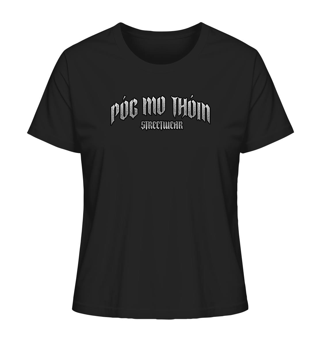 Póg Mo Thóin Streetwear "Logo" - Ladies Organic Shirt