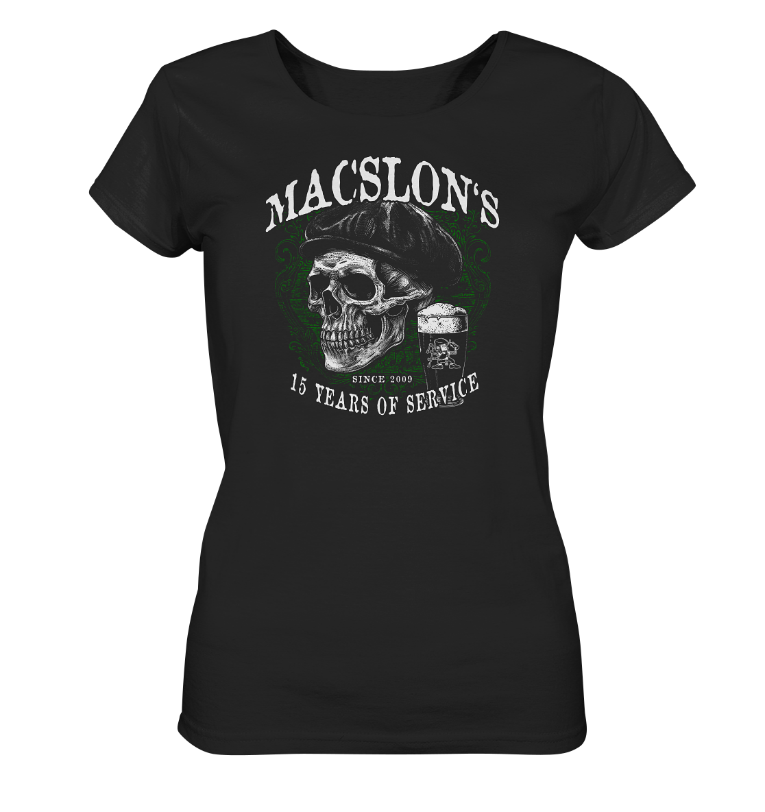 MacSlon's "15 Years Of Service III" - Ladies Organic Shirt