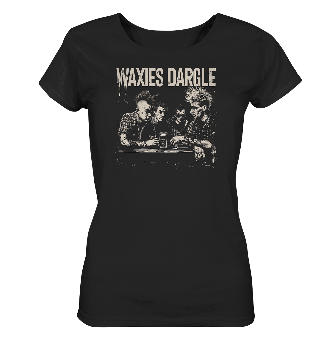 Waxies Dargle "Punks II" - Ladies Organic Shirt