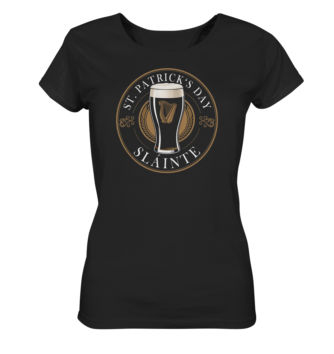 St. Patricks Day "Stout II" - Ladies Organic Shirt