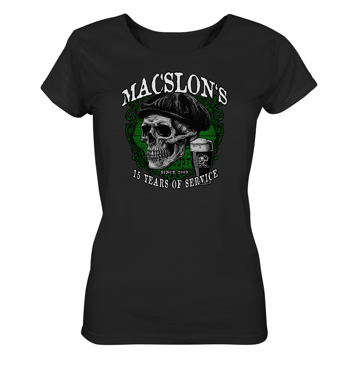 MacSlon's "15 Years Of Service I" - Ladies Organic Shirt