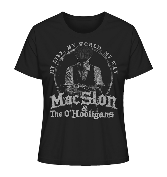 MacSlon & The O'Hooligans "My Life, My World, My Way II" - Ladies Organic Shirt