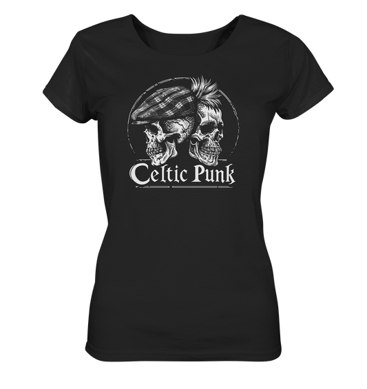 Celtic Punk "Skulls" - Ladies Organic Shirt