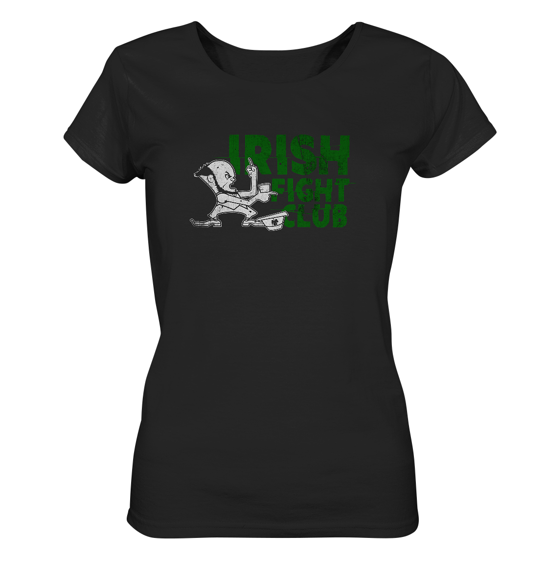 Irish Fight Club "Leprechaun I" - Ladies Organic Shirt