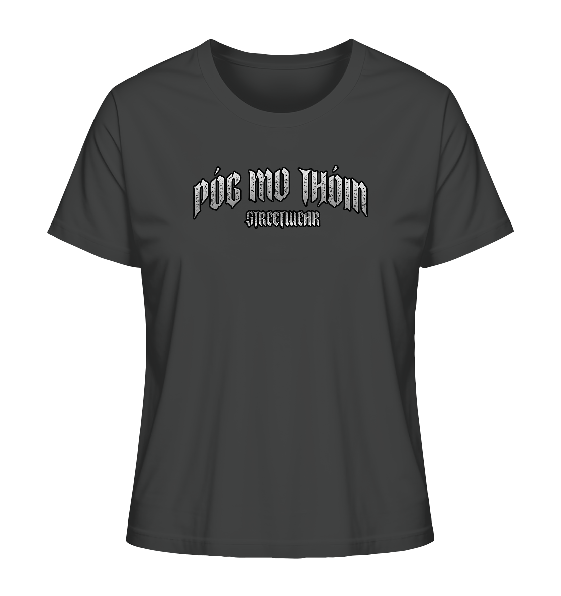 Póg Mo Thóin Streetwear "Logo" - Ladies Organic Shirt