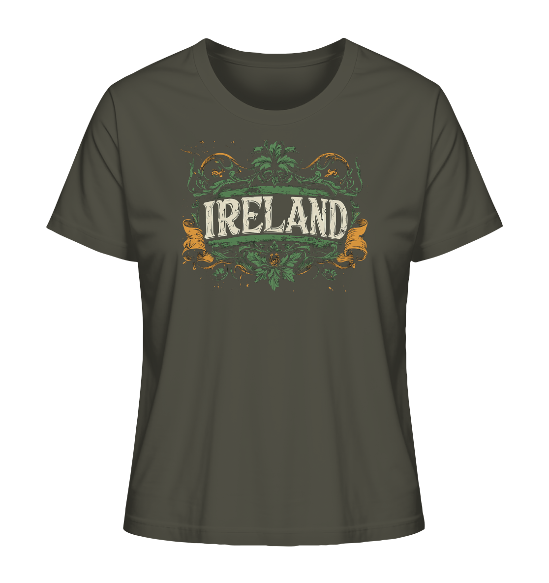 Ireland "Crest I" - Ladies Organic Shirt