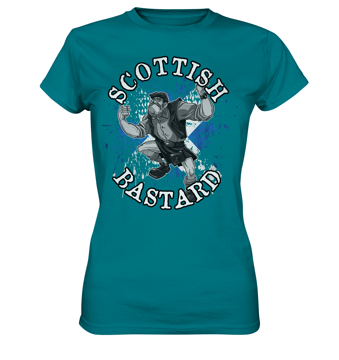 "Scottish Bastard" - Ladies Premium Shirt