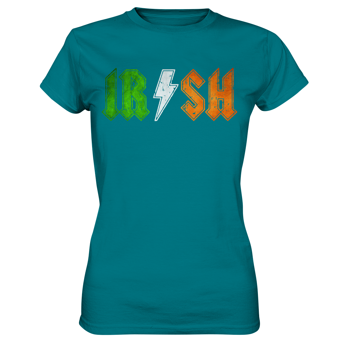 Irish "Flag Logo" - Ladies Premium Shirt