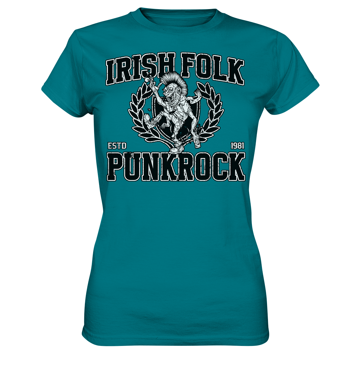 Irish Folk Punkrock "Estd. 1981" - Ladies Premium Shirt