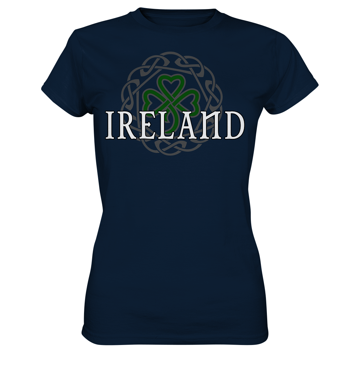 Ireland "Celtic Knot / Shamrock" - Ladies Premium Shirt