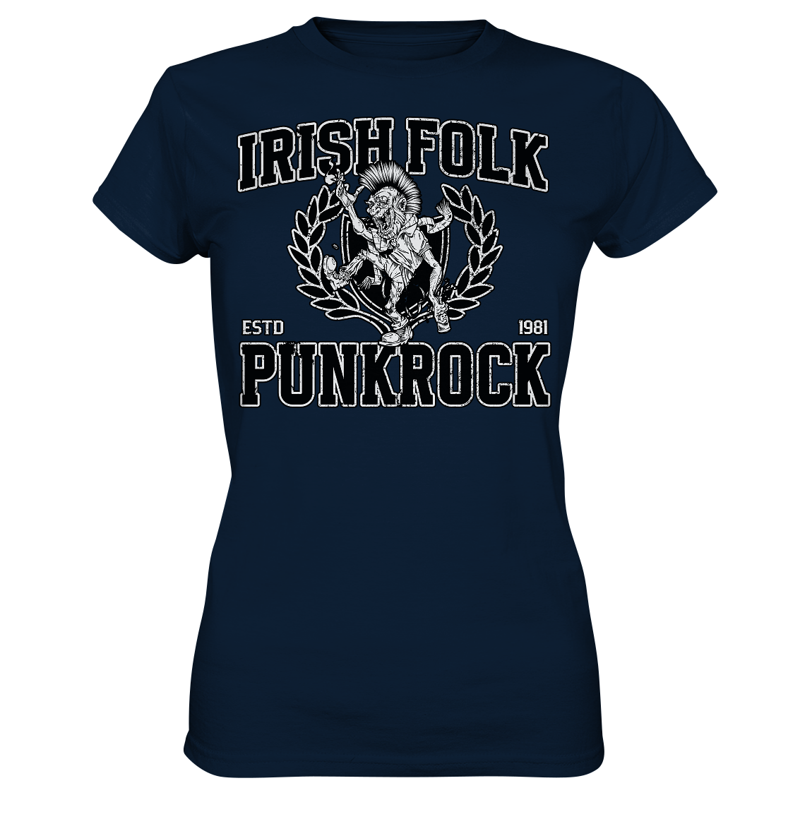 Irish Folk Punkrock "Estd. 1981" - Ladies Premium Shirt