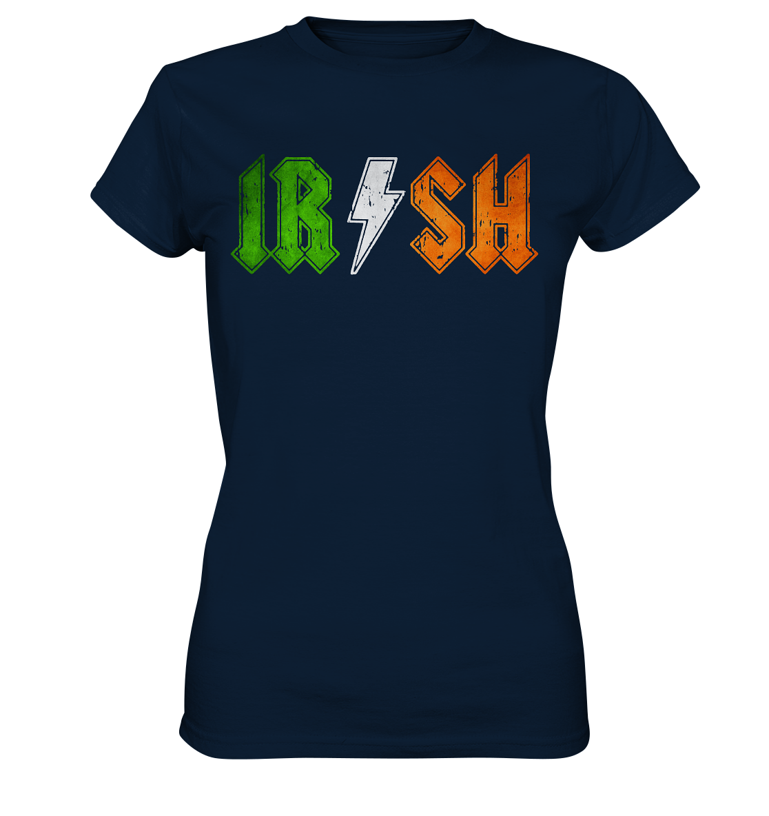 Irish "Flag Logo" - Ladies Premium Shirt