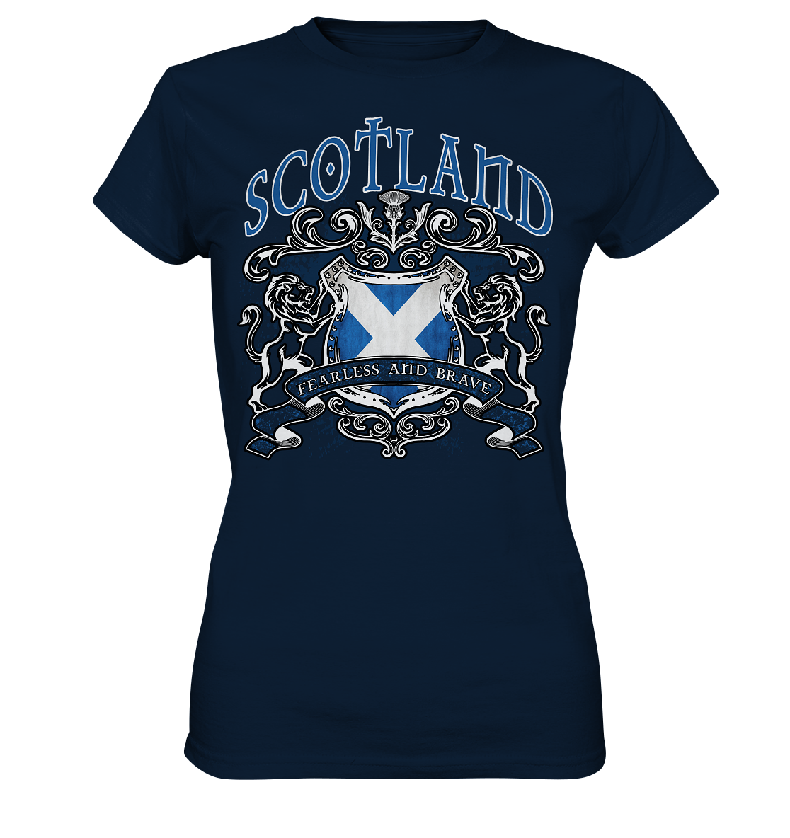 Scotland "Crest"  - Ladies Premium Shirt