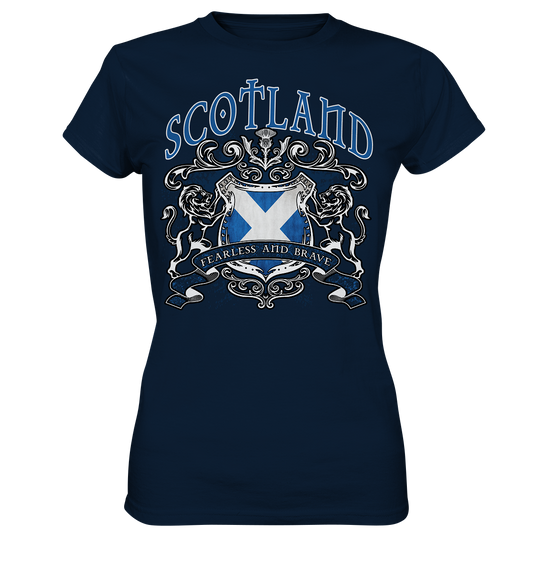 Scotland "Crest"  - Ladies Premium Shirt