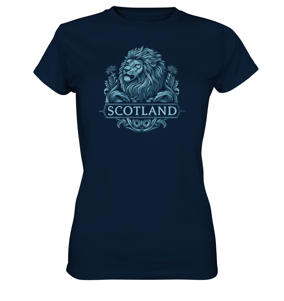 Scotland "Lion / Thistle I" - Ladies Premium Shirt