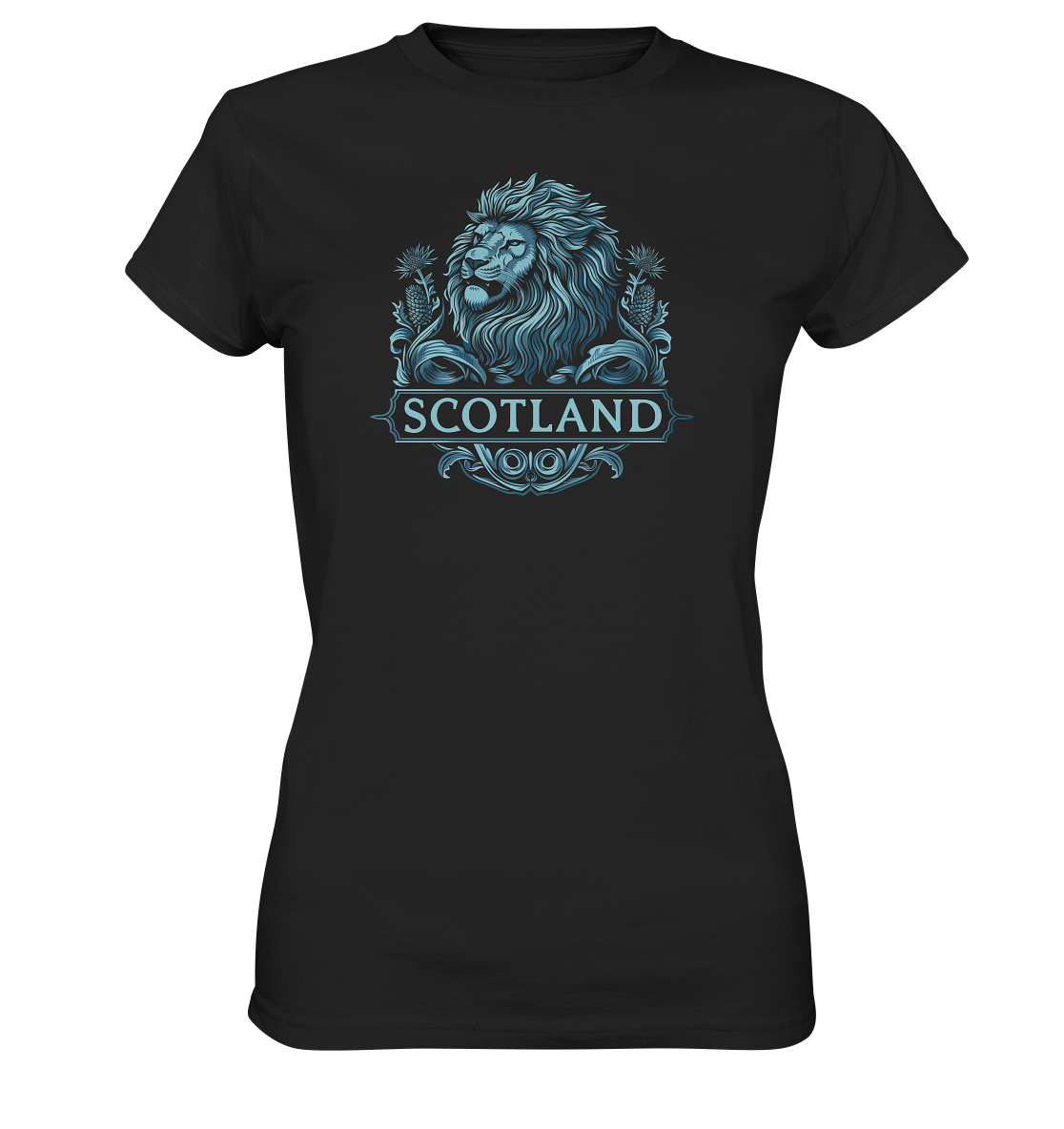 Scotland "Lion / Thistle I" - Ladies Premium Shirt