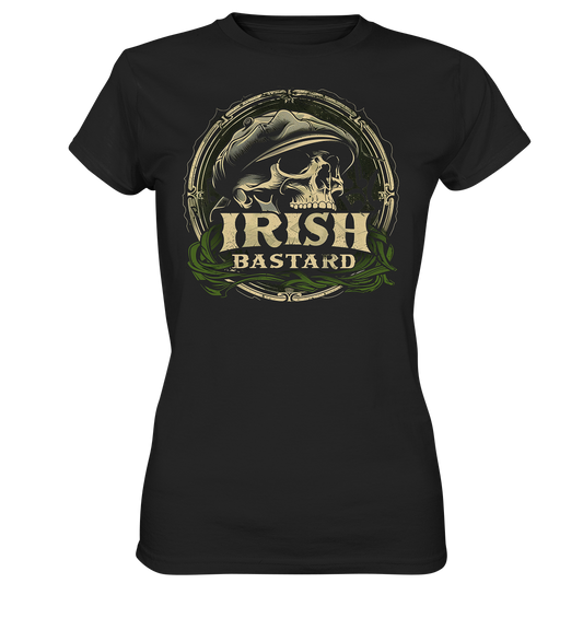 Irish Bastard "Flatcap-Skull VI" - Ladies Premium Shirt